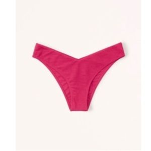 Abercrombie pink bikini bottom
